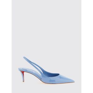 Christian Louboutin High Heel Shoes Woman Sky Blue